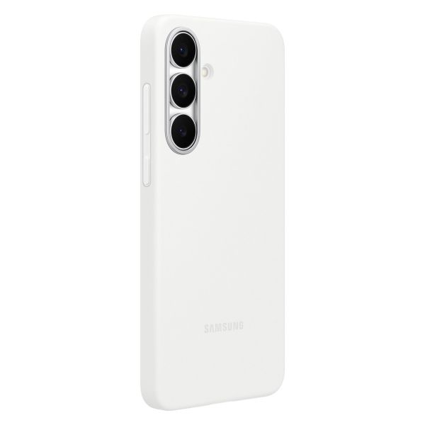 Samsung Original Silikon Cover Samsung Galaxy S25 FE - Weiß