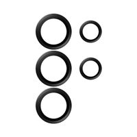 PanzerGlass Hoops Optic Rings Kameraschutz Samsung Galaxy S26 Ultra - Schwarz