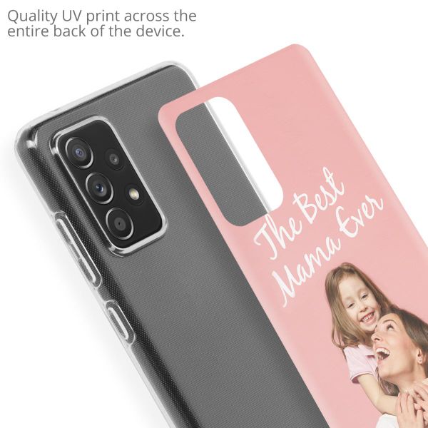 Gestalte deine eigene Clear Case Samsung Galaxy A52(s) (5G/4G) - Transparent