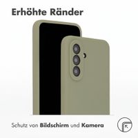 Accezz Liquid Silikoncase Samsung Galaxy A37 (5G) - Cooper Green