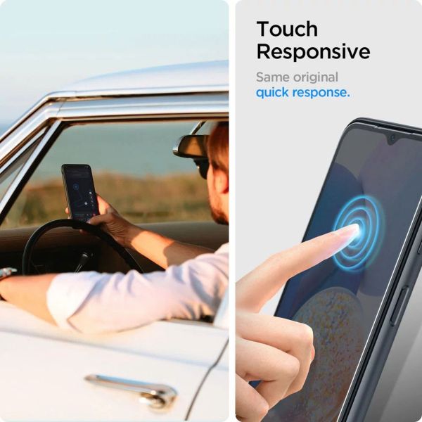 Spigen GLAStR Slim Displayschutzfolie 2-pack Samsung Galaxy A14 (5G/4G)