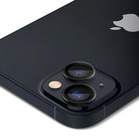 Spigen GLAStR Optik Camera Lens Protector - Kamerainsel-Schutz (2er-Pack) Apple iPhone 15 (Plus) / 14 (Plus) - Schwarz