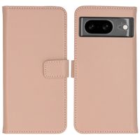 Selencia Echtleder Klapphülle Google Pixel 8 - Dusty Pink
