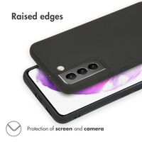Accezz Color TPU Hülle Samsung Galaxy S22 - Schwarz