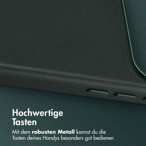 Accezz MagSafe Leather Backcover Apple iPhone 17 Pro Max - Cedar Green