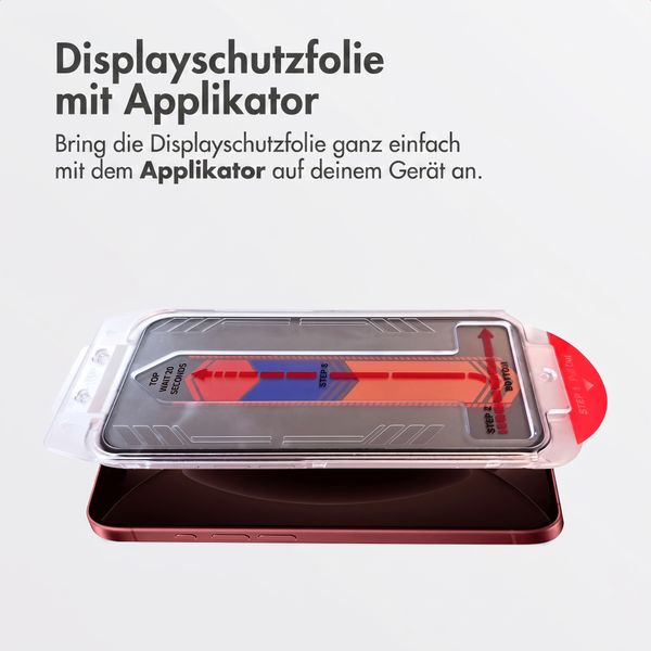 Accezz Sichtschutz-Schutzglas mit Applikator Apple iPhone 18 Pro Max / 17 Pro Max