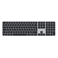 Apple Magic Keyboard mit Numerisches Tastenfeld und Touch ID - Kabellose Tastatur - QWERTY / UK (2024) - Schwarz