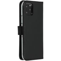 Selencia Echtleder Klapphülle Apple iPhone 11 Pro - Schwarz