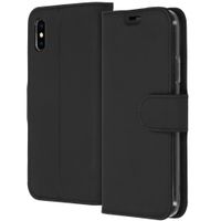 Accezz Wallet TPU Klapphülle Apple iPhone X / Xs - Schwarz
