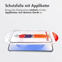 Accezz Gehärteter Glas-Schutz + Applikator Samsung Galaxy S25 / S24