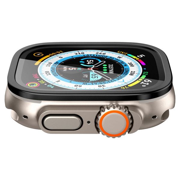 Spigen Glas.tR Slim Pro Displayschutzfolie für das Apple Watch Ultra 1 / 2 - 49 mm - Schwarz