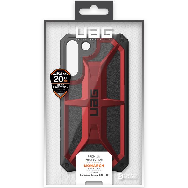 UAG Monarch Case Samsung Galaxy S22 Plus - Crimson