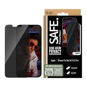 SAFE by PanzerGlass Ultra Wide Fit Screen Protector mit Sichtschutz inkl. Applikator Apple iPhone 17e / 16e