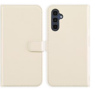 Selencia Echtleder Klapphülle Samsung Galaxy A34 (5G) - Greige