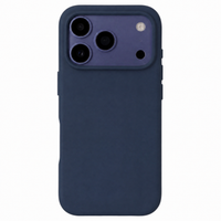 Accezz Liquid Silikoncase mit MagSafe Apple iPhone 18 Pro / 17 Pro - Dunkelblau