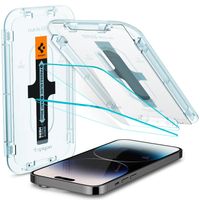 Spigen GLAStR Fit Displayschutzfolie 2er-Pack + Applicator Apple iPhone 14 Pro