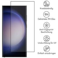 Accezz Full Cover Screen Protector aus gehärtetem Glas Samsung Galaxy S23 Ultra