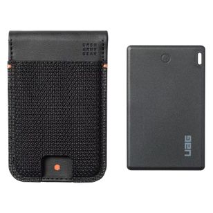 UAG Metropolis Wallet mit Tracker - Geeignet für Apple - Kevlar Black