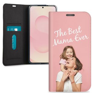 Gestalte deine eigene Compact Gel Klapphülle Samsung Galaxy S25 Edge - Weiß