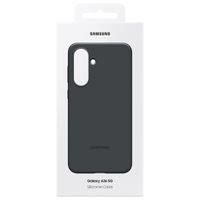 Samsung Original Silikon Cover Samsung Galaxy A36 - Schwarz