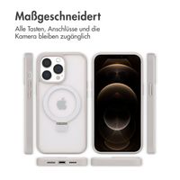 Accezz Ring Stand Backcover mit MagSafe Apple iPhone 13 Pro Max - Grau