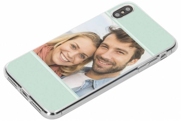 Gestalte deine eigene Clear Case Apple iPhone Xs Max - Transparent