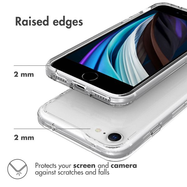 Accezz Xtreme Impact Case Apple iPhone SE (2022 / 2020) / 8 / 7 / 6(s) - Transparent