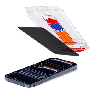 Accezz Sichtschutz-Schutzglas mit Applikator Apple iPhone 17 Pro