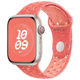 Apple Nike Sport Armband für  Apple Watch | 44/45/46/49 mm - Größe S/M - Magic Ember