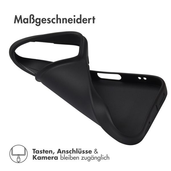 Accezz Color TPU Hülle Apple iPhone 17 Pro - Schwarz