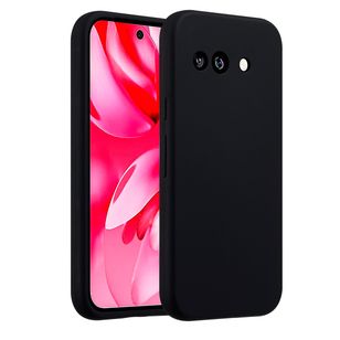 Accezz Liquid Silikoncase Google Pixel 9A - Schwarz