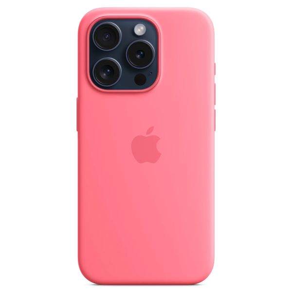 Apple Silikon-Case MagSafe Apple iPhone 15 Pro - Rosa