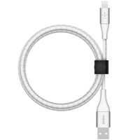 Belkin BoostCharge Pro Braided Lightning auf USB-A Kabel - 2 Meter - Weiß