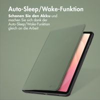 Accezz Classic Klapphülle Samsung Galaxy Tab S11 / S12 Ultra - Grün