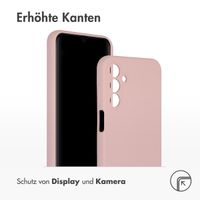 Accezz Liquid Silikoncase Samsung Galaxy A15 (5G/4G) - Rosa