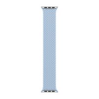 Apple Geflochtenes Solo Loop für  Apple Watch | 38/40/41/42 mm - Größe 3 - Light Blue