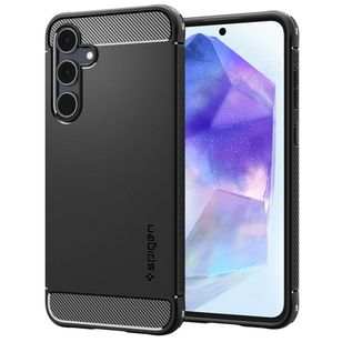 Spigen Rugged Armor Case Samsung Galaxy A55 - Matte Black
