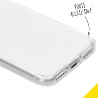 Accezz Clear TPU Backcover Apple iPhone SE (2022 / 2020) / 8 / 7 / 6(s) - Transparent