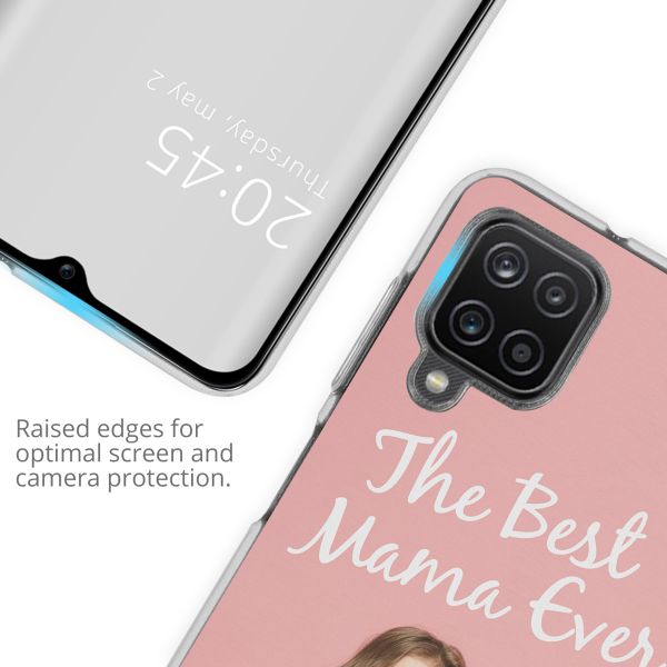 Gestalte deine eigene Clear Case Samsung Galaxy A12 - Transparent