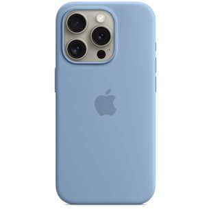 Apple Silikon-Case MagSafe Apple iPhone 15 Pro - Winter Blue