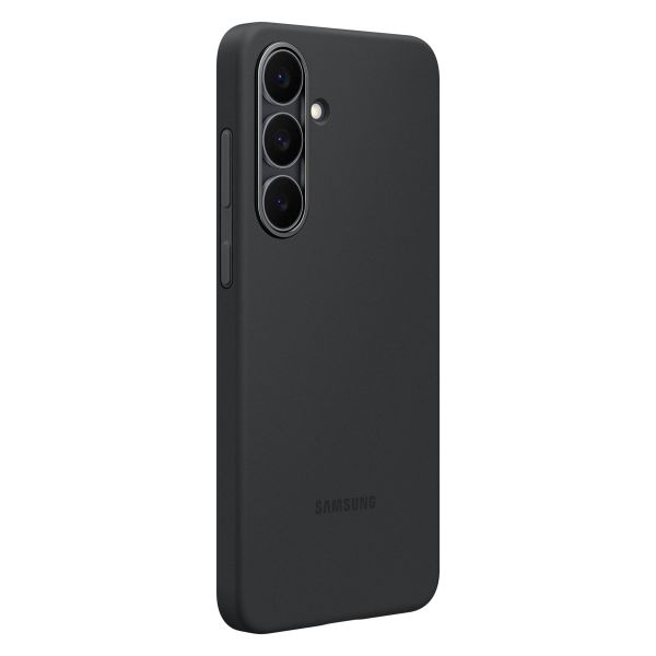 Samsung Original Silikon Cover Samsung Galaxy S25 FE - Schwarz