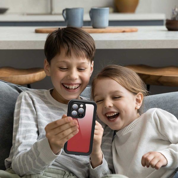 Redpepper Dot Plus Waterproof Case für das Apple iPhone 15 Pro - Schwarz