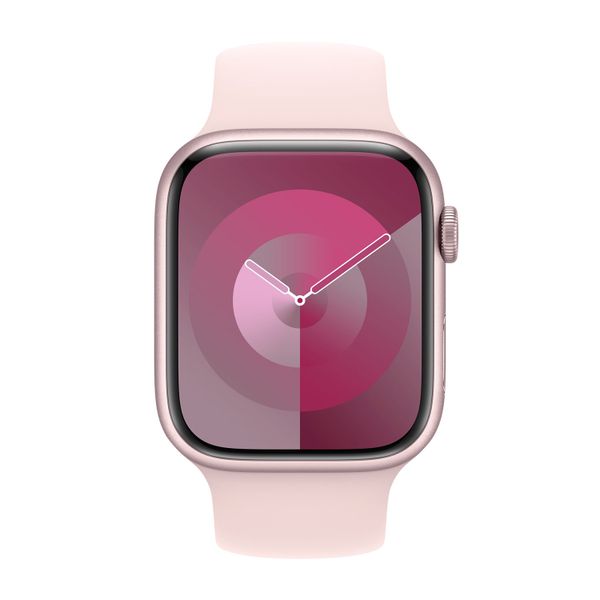 Apple Silikon Solo Loop für  Apple Watch | 38/40/41/42 mm - Größe 1 - Light Pink