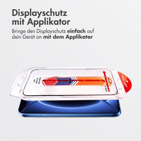 Accezz Gehärteter Glas-Schutz + Applikator Apple iPhone 18 Pro / 17 Pro