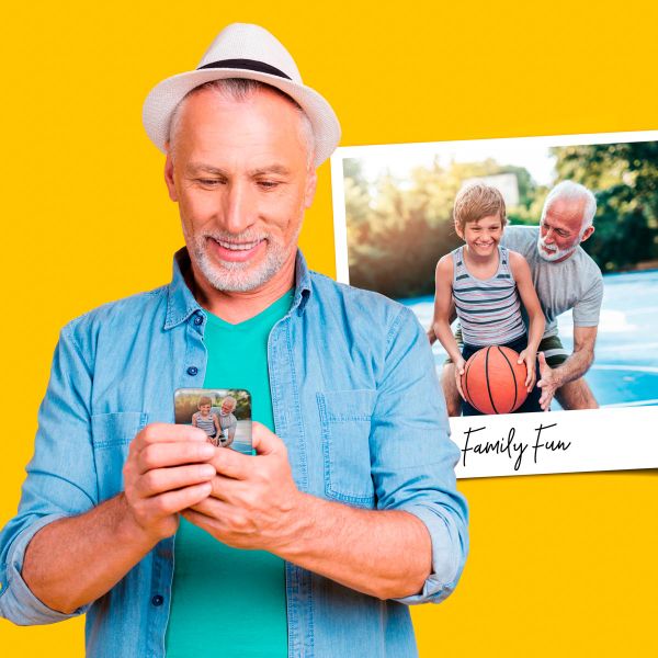 Gestalte deine eigene Compact Gel Klapphülle Samsung Galaxy A57 (5G) - Weiß
