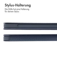 Accezz Trifold Klapphülle Apple iPad Air 11 Zoll (2025) M3 / (2024) M2 - Dunkelblau