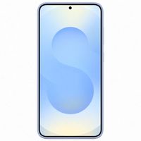 Samsung Original Silikon Cover Samsung Galaxy S25 Plus - Hellblau