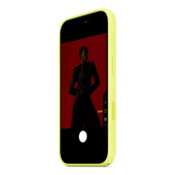 Apple Silikonhülle mit MagSafe Apple iPhone 17 Pro Max - Neon Yellow