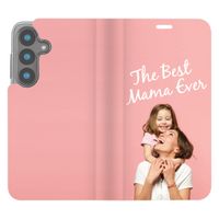 Gestalte deine eigene Compact Gel Klapphülle Samsung Galaxy S25 - Weiß