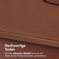 Accezz MagSafe Leather Backcover Samsung Galaxy A36 / A56 - Sienna Brown